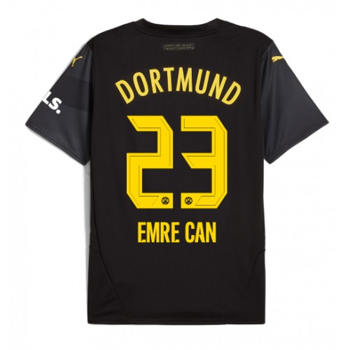 Pánský Fotbalový dres Borussia Dortmund Emre Can #23 2024-25 Venkovní Krátký Rukáv